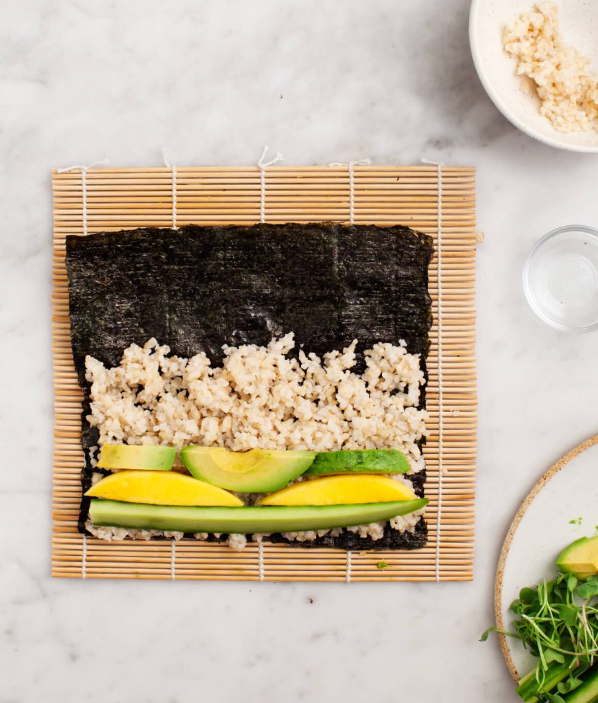 Easy Vegan sushi Roll Recipe