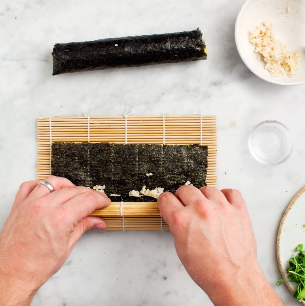 easy vegan sushi roll recipe