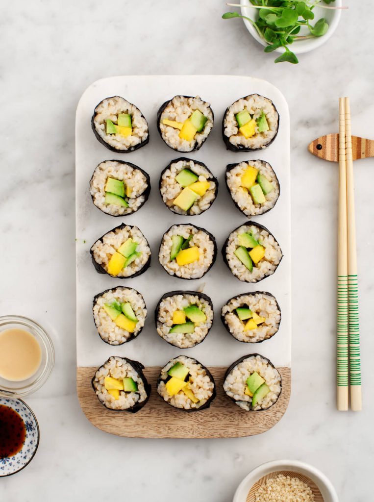 vegan sushi roll recipe