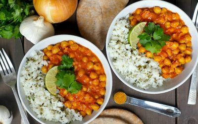 Easy Slow-Cooked Vegan Curry with Chickpea Recipe