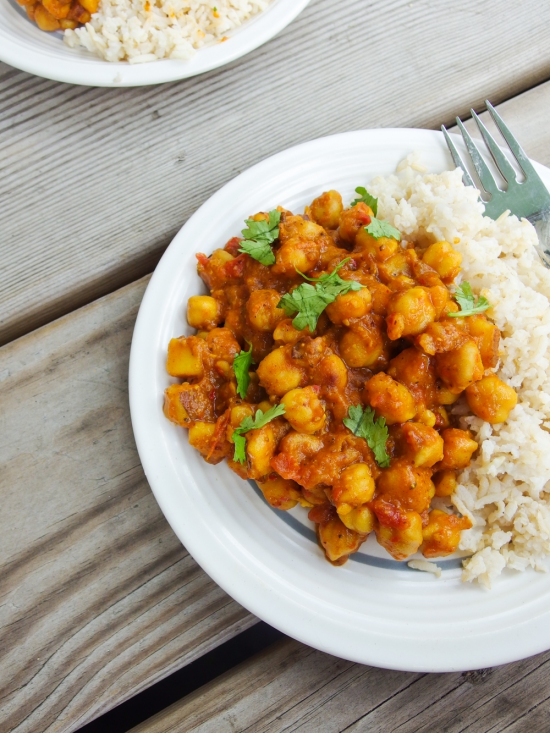 vegan Curry Chickpea recipe