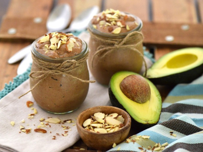 Best Chocolate Avocado Breakfast Smoothie With Almond Butter