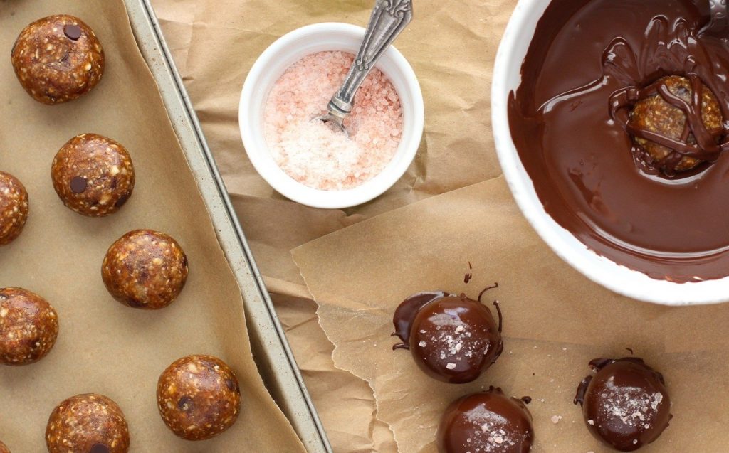 Vegan Chocolate Recipe: COOKIE DOUGH TRUFFLES