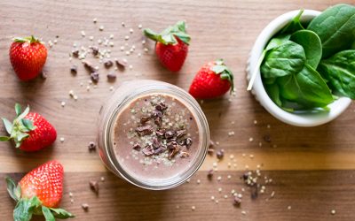 Berry-icious Chocolate Protein Smoothie Recipe for Better Muscles This Spring