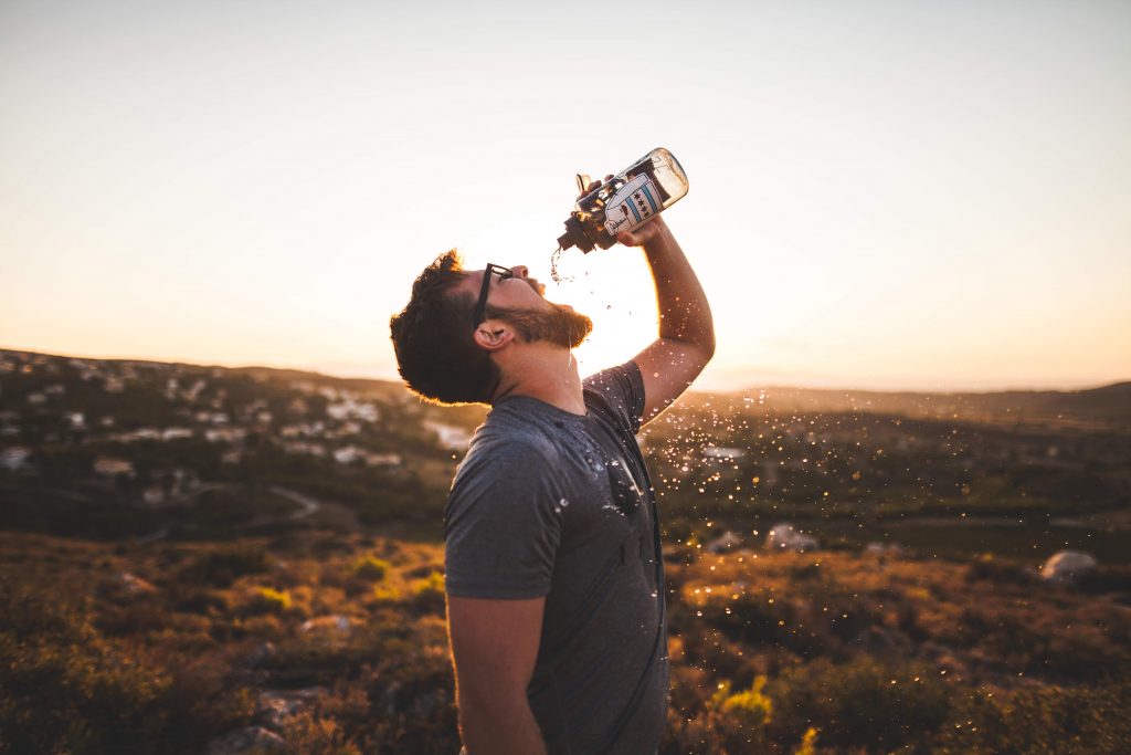 Staying hydrated helps with weight loss and achieving a summer body