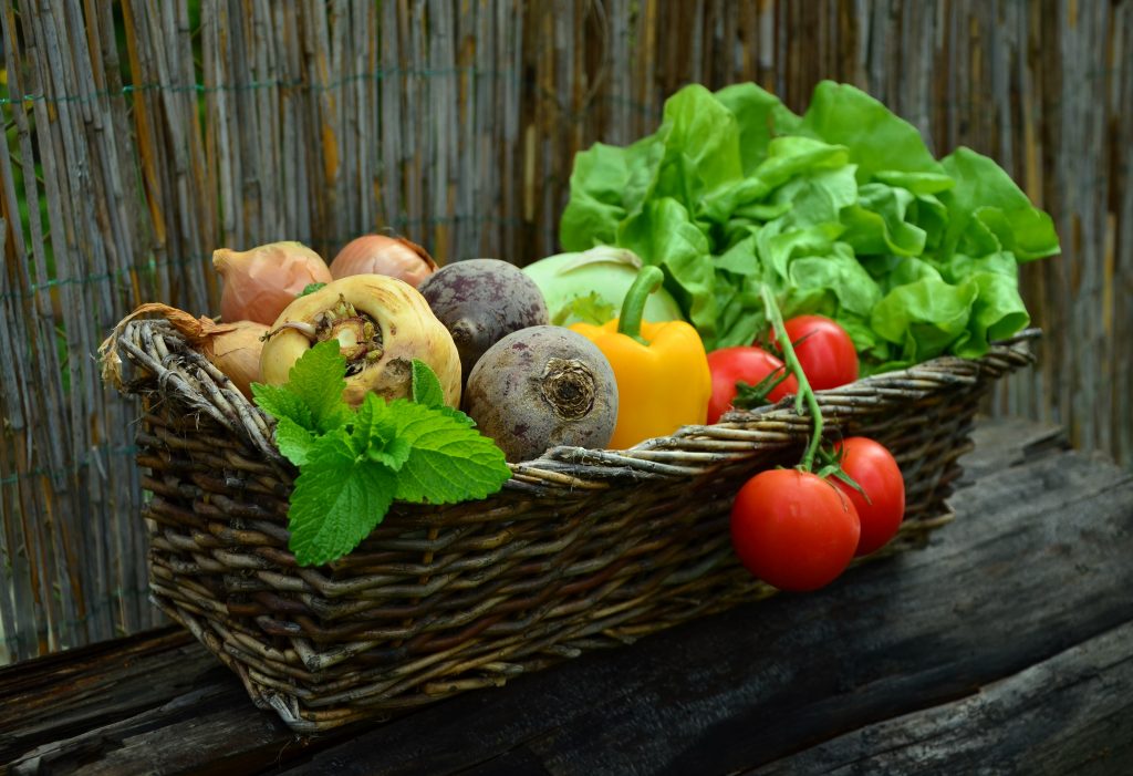 vegetables for lunch