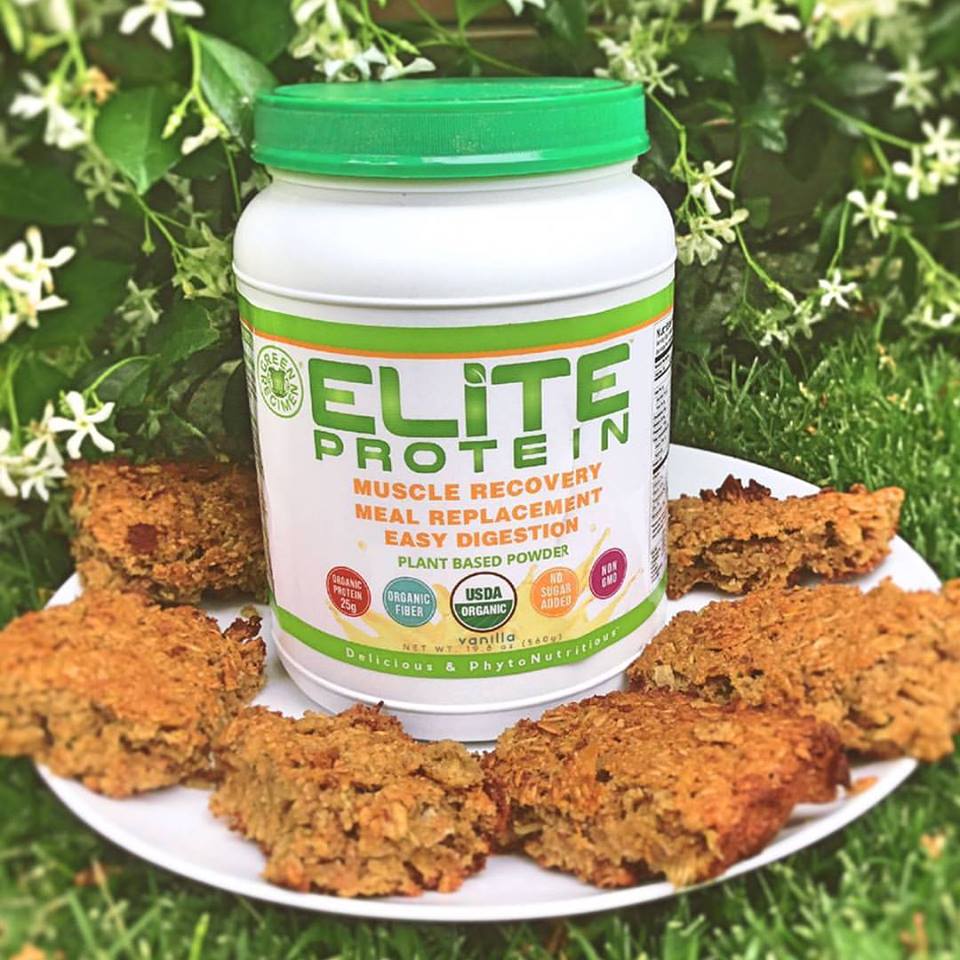 Elite Protein Elite Vegan Apple Crumble cake